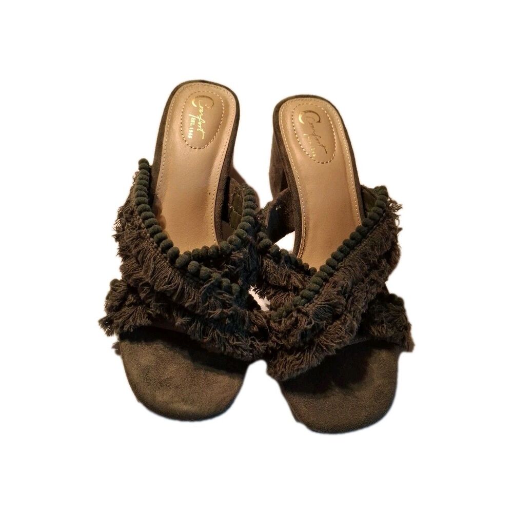 Comfort Sandals Green Size 9 Women's - Picture 2 of 16